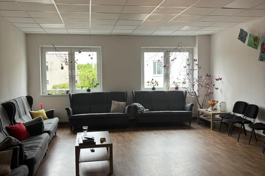 Sala wspólna po remoncie w Sępólnie Krajeńskim